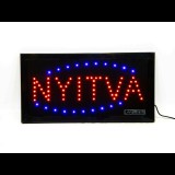 M-LED Thunder Germany LED tábla, extra erős ledekkel – NYITVA