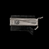 M Matcha 6 darabos szívószál szett