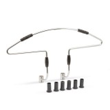 M.N.C. Autós vállfa - fém, krómozott