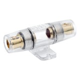 M.N.C. Biztosíték ház aranyozott autó hifi-hez 10x37mm MNC 05370