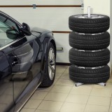 M.N.C Keréktartó állvány - max 70 kg, 75 x 75 x 102 cm