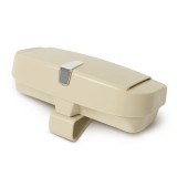 M.N.C. Szemüvegtartó és kártyatartó napellenzőre bézs 55685BE