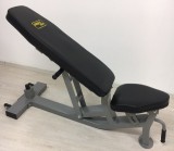 m-tech (B) Force Now! WGL-2130 Kereskedelmi állítható fekpad, piros váz, fekete kárpit