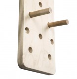 m-tech (B) "Peg-board" 244cmx30cmx4cm, fa