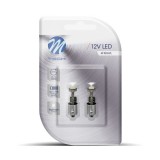 M-Tech BA9S LED 3x5050 SMD Can-Bus fehér színű - párban