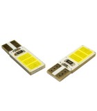M-Tech COB Can-Bus LED, T10, fehér - EXOD T10X2 COB W - párban