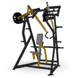 m-tech (FRE) SH-12 Izo-laterális D.Y. evező gép - tárcsasúlyos, sárga-fekete színben