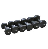 m-tech (G) X100411 Neoprén egykezes súlyzó, kézisúlyzó, 6kg