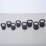 m-tech (H) X100571 Öntöttvas kettlebell gumi talppal, 4 kg