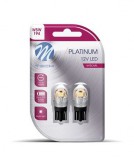 M-Tech LB835W02B T10 Canbus Led izzó - fehér - 12V - 2db