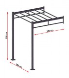 m-tech (M) Maggie MA180180 crossfit állvány, funkcionális tréner, calisthenic, funkcionális, tréning