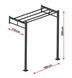 m-tech (M) Maggie MC180110 crossfit állvány, funkcionális tréner, calisthenic, funkcionális, tréning