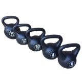 m-tech (O) Season PE kettlebell cementtöltettel