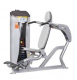 m-tech (OF) OFT7009 Lapsúlyos vállnyomó gép - ezüst színben, szürke kárpittal