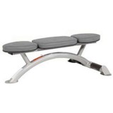 m-tech (OF) OFT7023 Egyenes pad - ezüst színben, szürke kárpittal