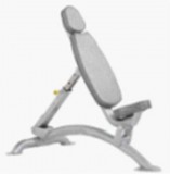 m-tech (OF) OFT702702 Állítható pad - ezüst színben, szürke kárpittal