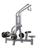 m-tech (OF) OFW7010 Tárcsasúlyos lehúzógép - ezüst színben, szürke kárpittal