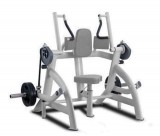 m-tech (OF) OFW7015 Tárcsasúlyos áthúzó (pull-over) gép - ezüst színben, szürke kárpittal