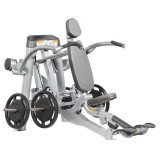 m-tech (OF) OFW7023 Tárcsasúlyos vállnyomó gép - ezüst színben, szürke kárpittal