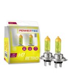 M-Tech PowerTec Retro H7 DUO sárga - párban