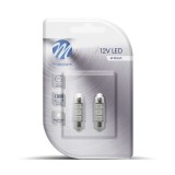 M-Tech Premium Canbus SMD LED izzó - C5W - SV8,5 - 12V - kék
