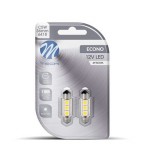 M-Tech Szofita LED 36mm 3x5050 SMD Can-Bus fehér színű - párban