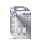 M-Tech Szofita LED 36mm 4x5050 SMD fehér színű - párban