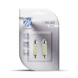 M-Tech Szofita LED 41mm 4x5050 SMD Can-Bus fehér színű - párban