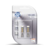 M-Tech T10 LED 16x3528 SMD fehér színű - párban