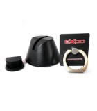 M-Tech Telefon gyűrű autós tartóval - szürke - SMP IRSZ