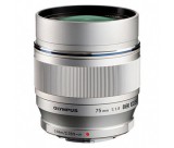 M.ZUIKO DIGITAL ED 75mm 1:1:8 Ezüst (3év Olympus garancia)