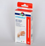 MA STERIGRAP SEBÖSSZEHÚZÓ STERIL RAGTAPASZ SEBTAPASZ 75X3MM 10X