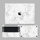 MacBook Air 13" ( 2020, M1 ) - Fehér márvány mintás hátlap fólia