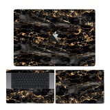 MacBook Air 13.6" ( 2022, M2 ) - Fekete-arany márvány fólia
