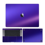 MacBook Air 13.6" ( 2022, M2 ) - Matt króm szatén lila hátlap fólia
