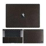 MacBook Pro 13" ( 2019, két Thunderbolt 3 Port ) - 3D fekete karbon fólia