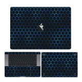 MacBook Pro 13" ( 2019, két Thunderbolt 3 Port ) - Kék méhsejt fólia