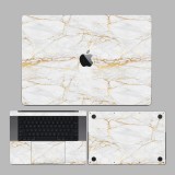 MacBook Pro 16" ( 2021 ) - Arany márvány mintás hátlap fólia