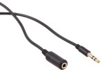 Maclean Jack kábel 3.5mm jack-plug 5m fekete (MCTV-821)