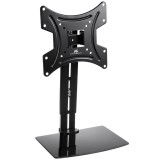 Maclean MC-451 15"-42" LCD TV/Monitor fali tartó polccal - Fekete (1 kijelző) (MC-451)