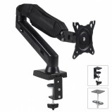 Maclean MC-860 13"-27", 8 kg, VESA 100x100, Fém, Fekete monitor fali tartó