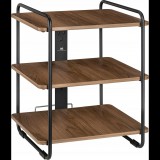 Maclean MC-978 Stílusos 3 Polcos Szekrény 454x400x496 mm (MC-978)