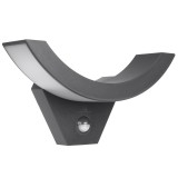 Maclean MCE290 GR 800lm Infravörös mozgásérzékelős fali lámpa - Szürke (MCE290 GR)