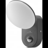 Maclean MCE367 LED PIR Érzékelős Lámpa, Falra Szerelhető, PC+ALU, 15W, 1100lm, IP65, 4000K (MCE367)
