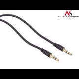 Maclean MCTV-815 3.5mm Jack (apa - anya) kábel 1.5m - Fekete (MCTV-815)