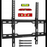Maclean TV MC-412 Wall Mount Bracket 32"-70" VESA 400x400 45kg Tilting Universal Adjustable Spirit Level Mounting Accessories (MC-412)