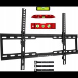 Maclean TV MC-413 Wall Mount Bracket 32"-80" VESA 600x400 45kg Tilting Universal Adjustable Spirit Level Mounting Accessories (MC-413)