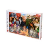 Macska találkozó 1000db-os puzzle - Trefl
