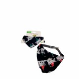 Macskás kutyakendő, állítható nyakörvvel - S-es