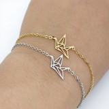 Madárkás origami karkötő